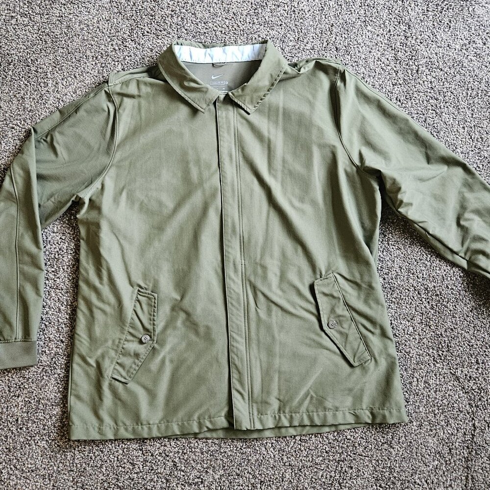 Nike Repel Player Men’s Golf Jacket Olive Green XL
